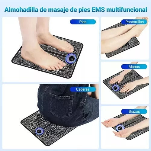 🦶 Alfombra masajeadora para pies + mariposa corporal de regalo 🎁