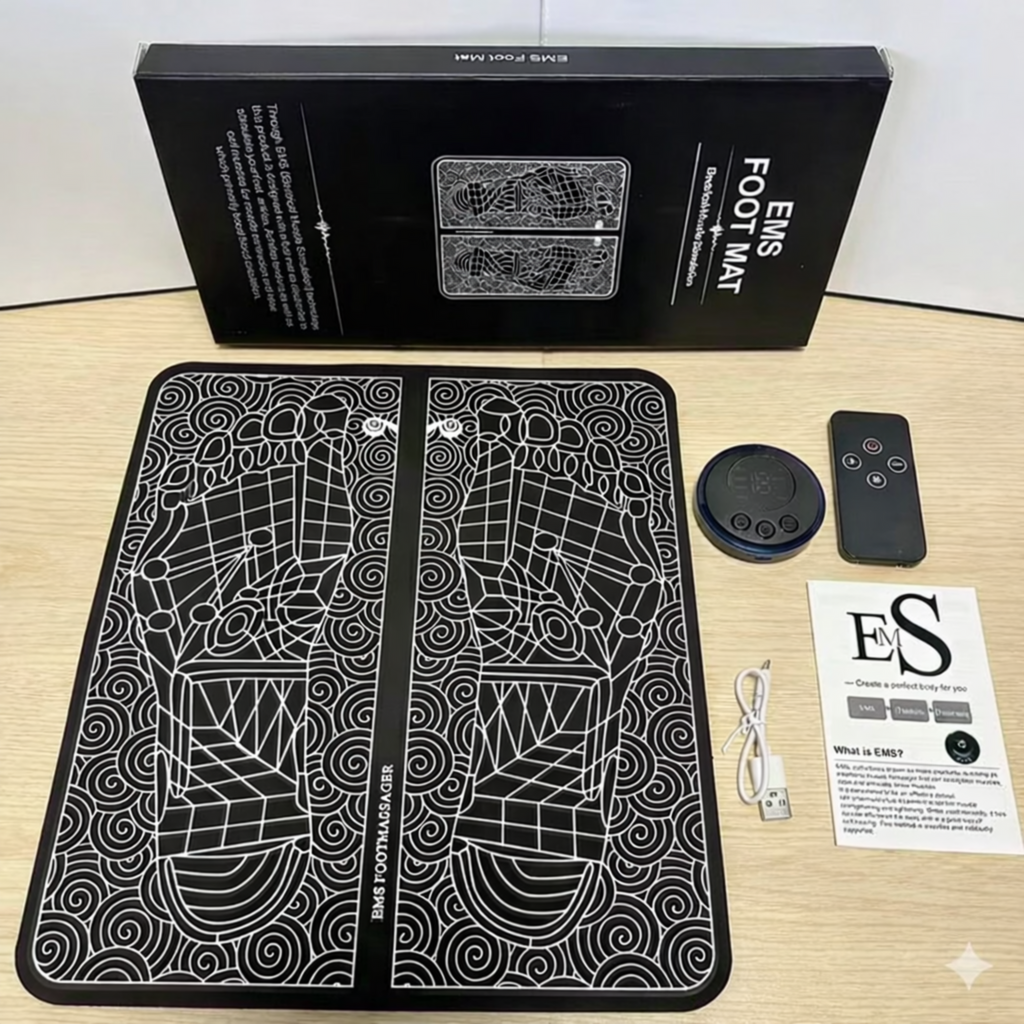 🦶 Alfombra masajeadora para pies + mariposa corporal de regalo 🎁